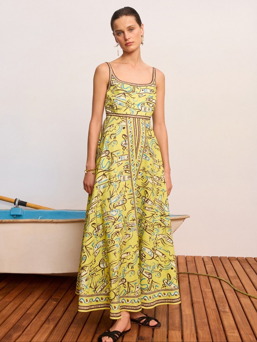Alemais fish sticks sundress